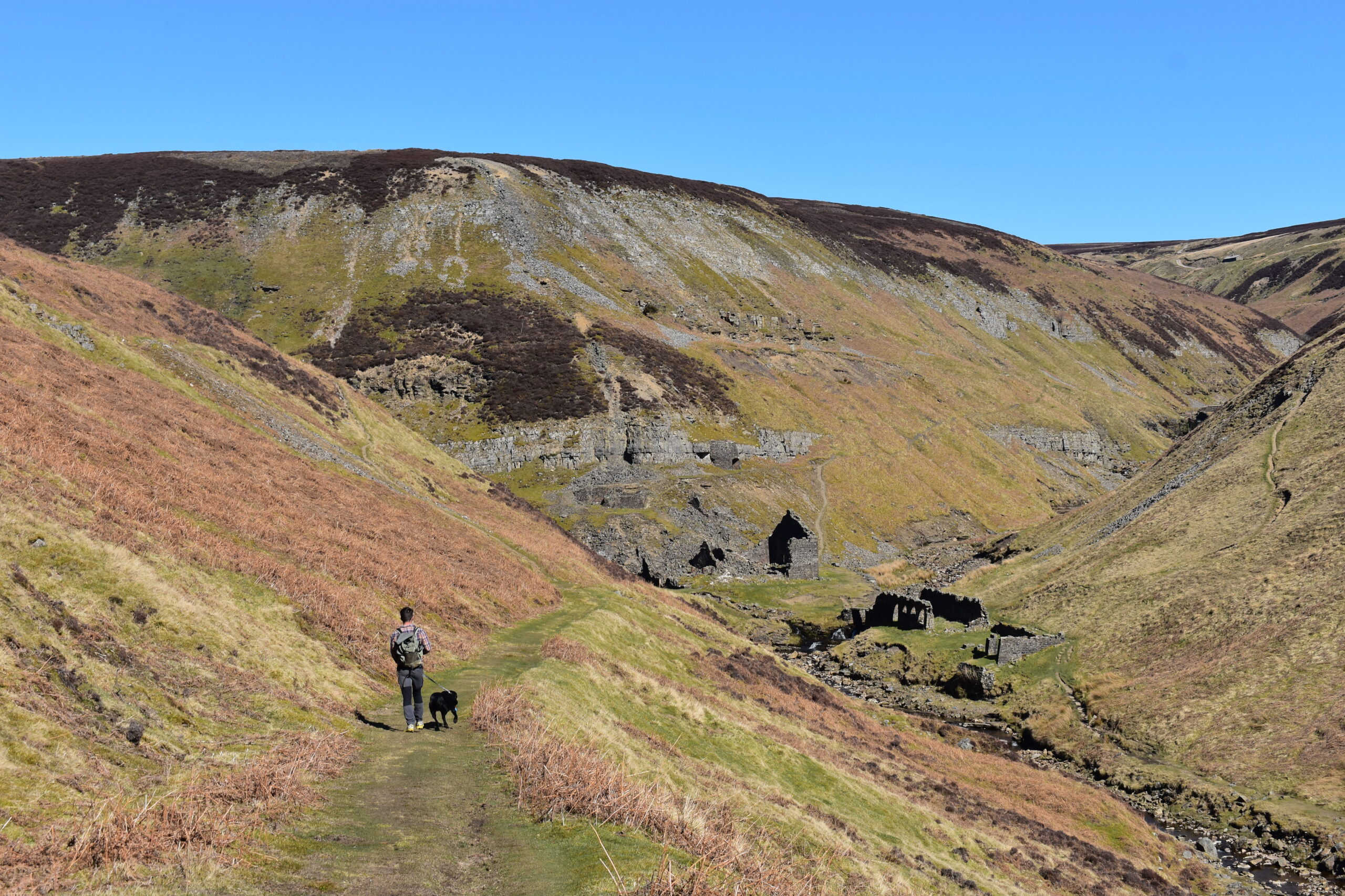 Goonercide Gunnerside Gill via Black Hill - Paws Explore North